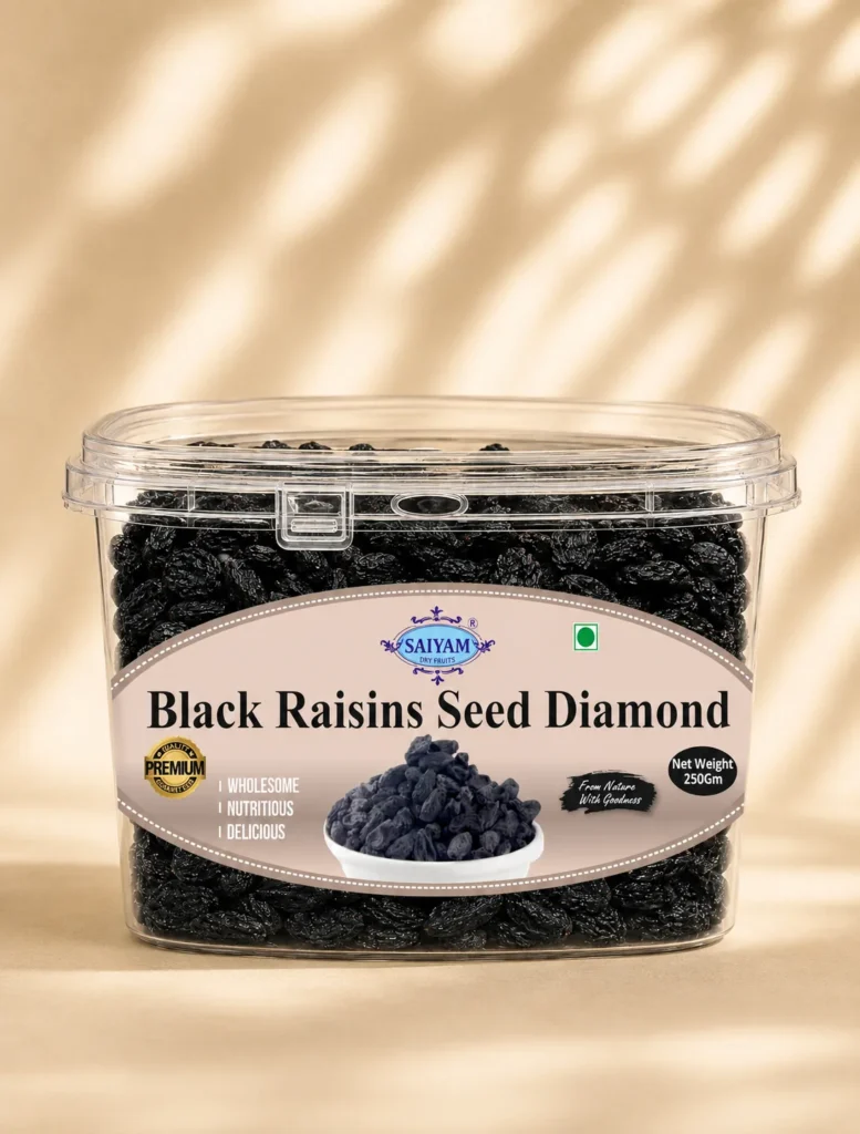 Saiyam Black Raisins Seeds Diamond